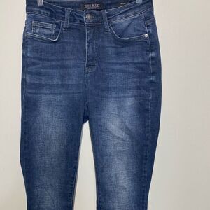 Judy Blue Women's Blue Stretch Denim High Rise Skinny Fit Jeans Size 27